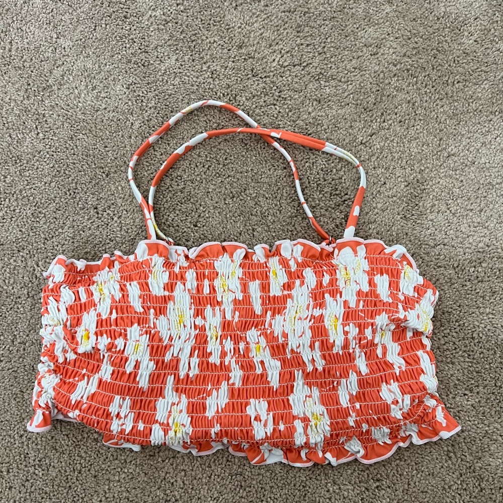 CUPSHE floral bikini top